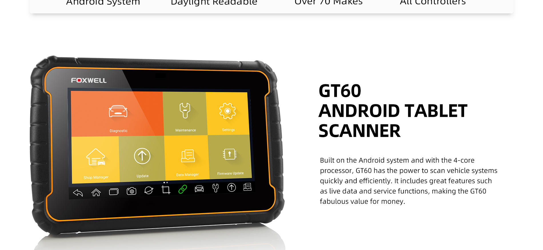 Android Tablet Scanners_Foxwell