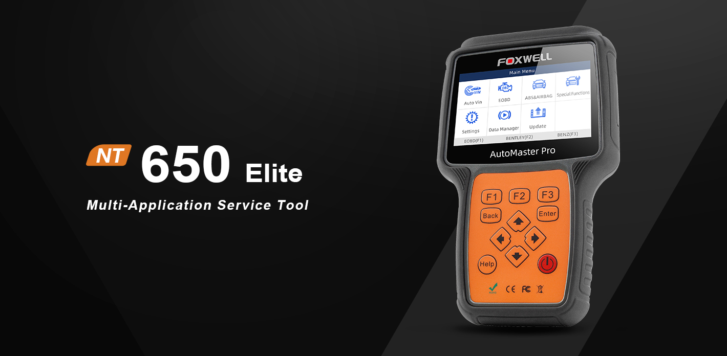 Foxwell Released A Professional Multi-function service tool- NT650Elite