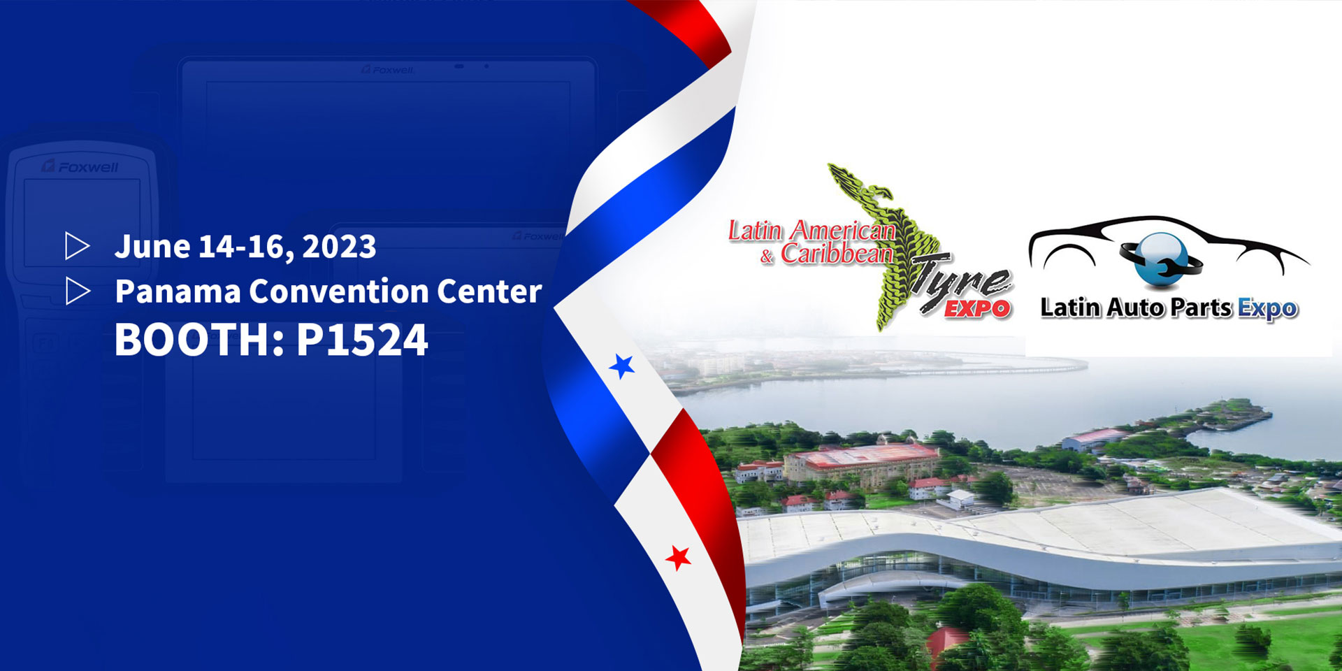 FOXWELL in Latin Tyre & Auto Parts Expo 2023 
